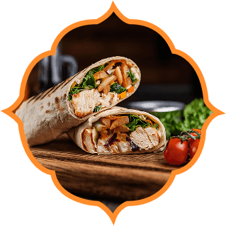 Tandoori Chicken Wrap