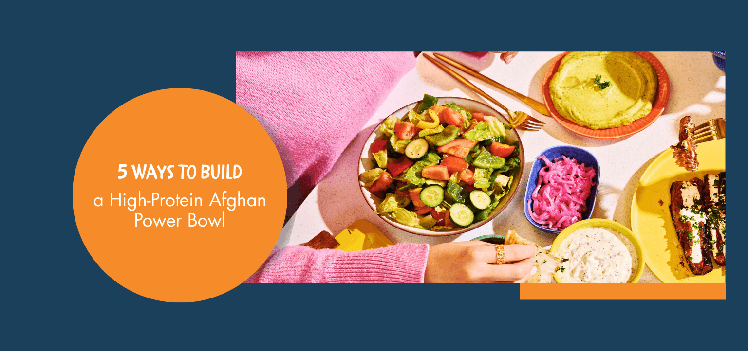 5 Ways to Build a High-Protein Afghan Power Bowl 