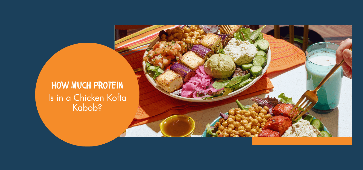 How Much Protein Is in a Chicken Kofta Kabob? 