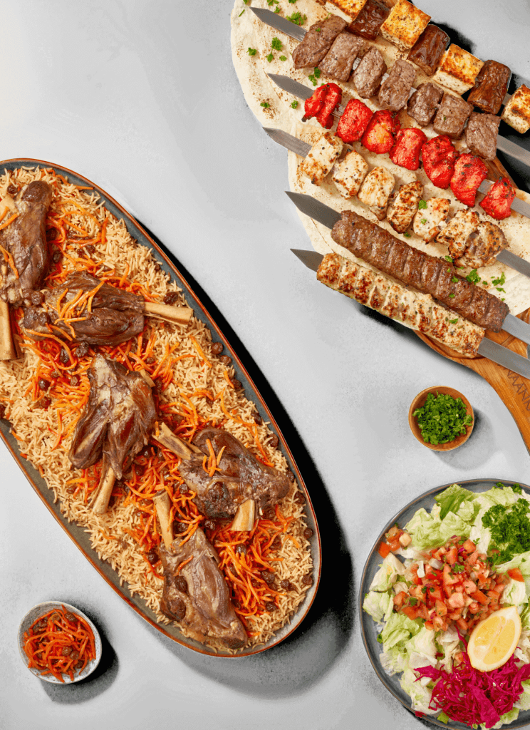Kabob meals for corporate catering