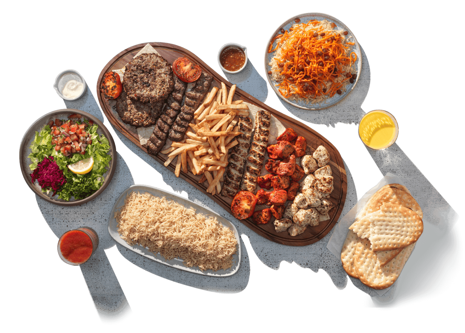 Vibrant Afghan flavors at Naan Kabob